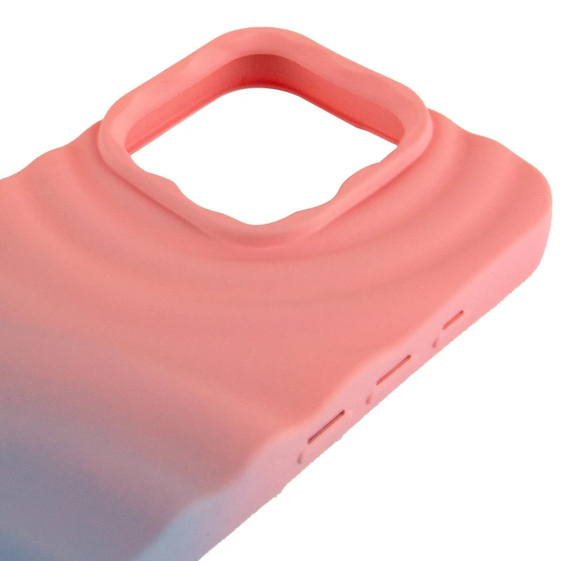 Чохол TPU ColorWave для Apple iPhone 16 Pro – Peach / Sky. Фото 5 з 6