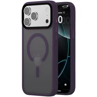 Чохол Ummi Colorful with Magnetic Fit для Apple iPhone 17 Pro (6.3") — Темно-фіолетовий / Dark Purple