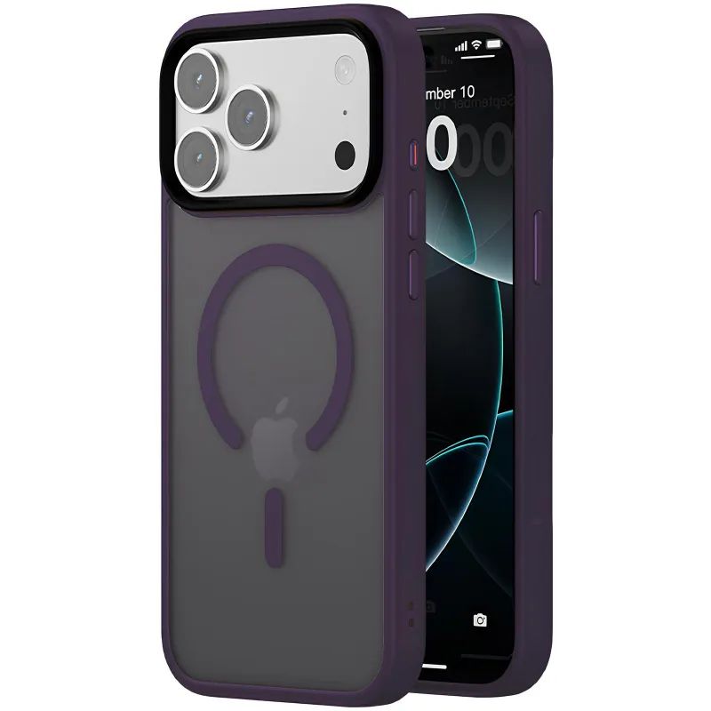 Чехол Ummi Colorful with Magnetic Fit для Apple iPhone 18 Pro Max (6.9") – Темно-фиолетовый / Dark Purple. Фото 1 из 2