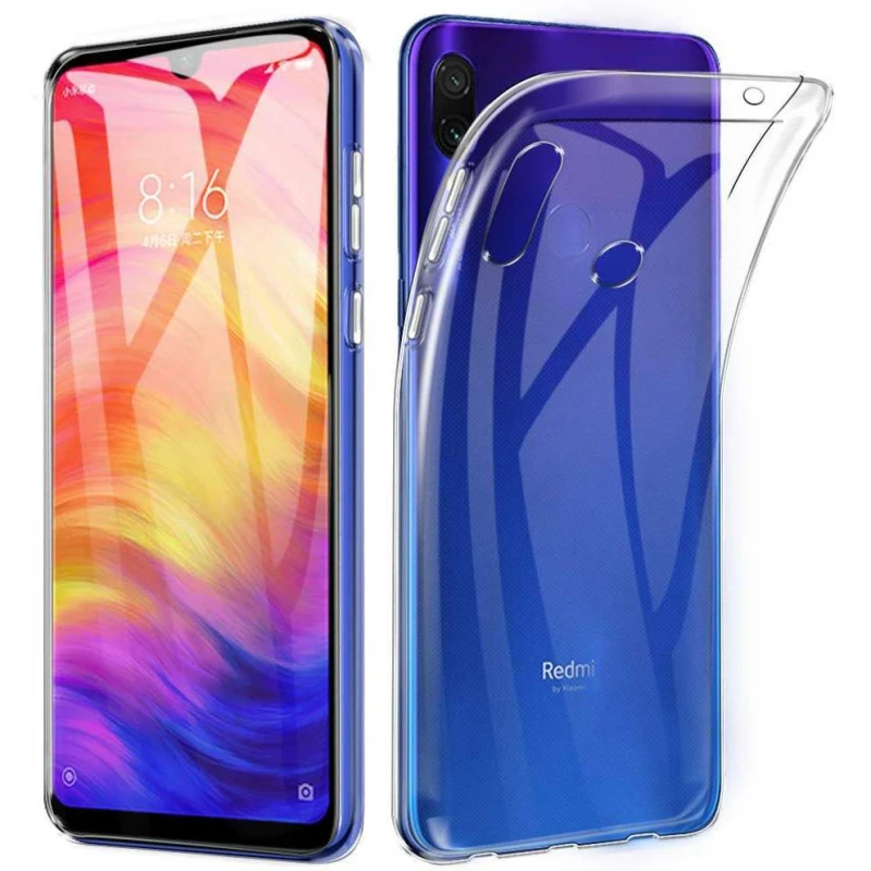 

Ультратонкий силіконовий чохол 2 мм на Xiaomi Redmi 7 (Безбарвний (прозорий))