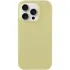 Чехол Silk Full Protective (AA) NO LOGO для Apple iPhone 13 Pro (6.1") – Желтый / Mellow Yellow. Фото 2 из 5