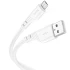 Дата кабель Hoco X97 Crystal color USB to MicroUSB (1m) – White. Фото 1 з 2