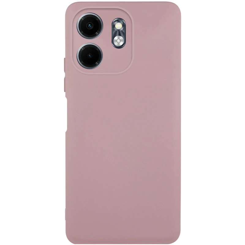 Цветной силиконовый чехол GETMAN с закрытой камерой на Motorola Edge 50 Fusion – Розовый / Pink Sand. Фото 1 из 1
