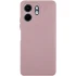 Цветной силиконовый чехол GETMAN с закрытой камерой на Motorola Edge 50 Fusion – Розовый / Pink Sand. Фото 1 из 1