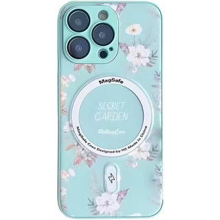 TPU+PC чехол Secret Garden с MagSafe для Apple iPhone 16 Pro Max фото 1 из 1