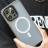 TPU+PC чохол Blueo Skin Friendly Frosted with MagSafe для Apple iPhone 15 Pro (6.1") – Сірий / Grey. Фото 2 з 7