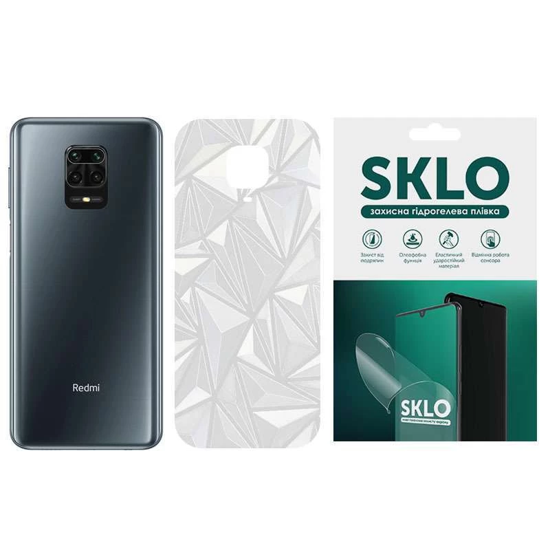 

Защитная плёнка SKLO Back Transparent на тыльную сторону для Xiaomi Redmi Note 12 Pro 4G (Прозрачный / Diamonds), Прозорий / diamonds