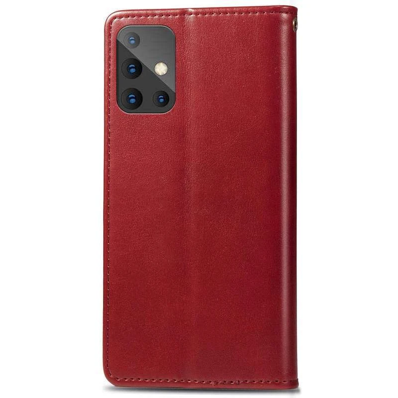 Чехол-книжка GETMAN галлант для Samsung Galaxy A51 – Красный. Фото 4 из 5