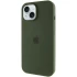 Чохол Silicone Armor Max with MagSafe для Apple iPhone 15 Plus (6.7") – Зелений / Cyprus Green. Фото 3 з 7