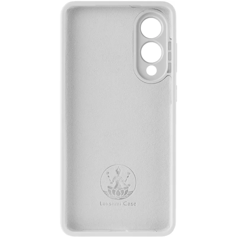 Чехол Silicone Case Lakshmi Premium з закритою камерою на Samsung Galaxy S25 Edge – Белый / White. Фото 4 из 6