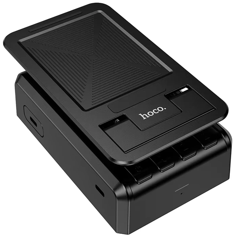 Bluetooth Колонка Hoco HC45 Wave з підставкою для телефону і пультом керування – Black. Фото 6 з 6