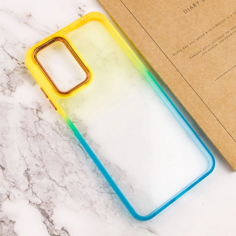 Силіконовий чохол фреш на Xiaomi Redmi Note 12 4G – Бірюзовий / Помаранчевий. Фото 3 Силіконовий чохол фреш на Xiaomi Redmi Note 12 4G – Бірюзовий / Помаранчевий. Фото 3 з 4