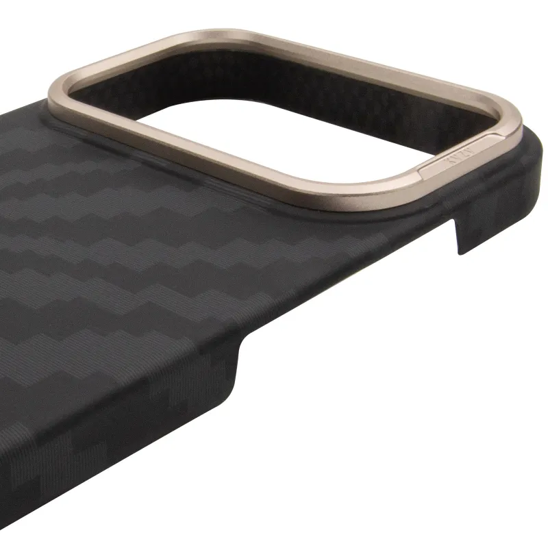Чехол TPU+PC KVZV Kayla with Magnetic Fit для Apple iPhone 17 Pro Max (6.9") – Black. Фото 6 из 7