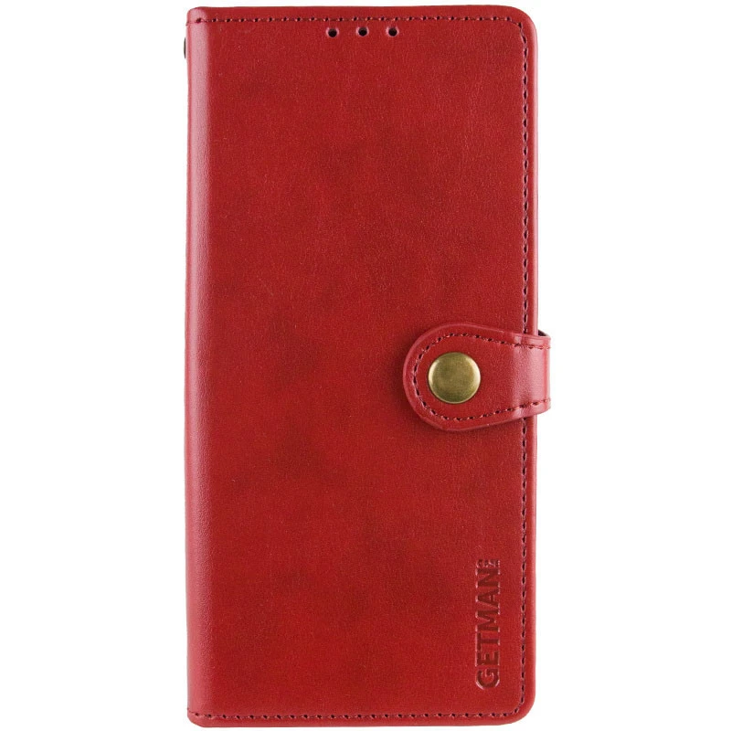 Чехол-книжка GETMAN Gallant  для Samsung Galaxy S25 Ultra – Красный. Фото 1 из 8