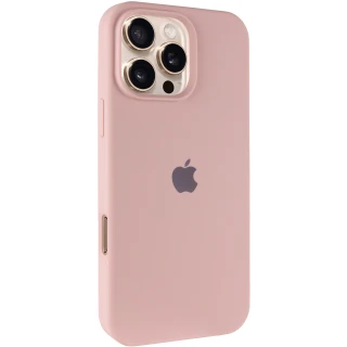 Чехол Silicone Case с закрытым низом для Apple iPhone 16 Pro фото 1 из 8