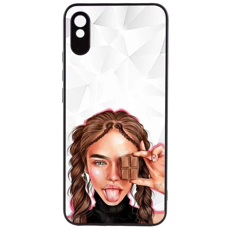 

Стеклянный чехол Prisma Ladies на Xiaomi Redmi 9A (Chocolate)