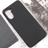 Кольоровий силіконовий чохол на Realme 10 4G – Чорний. Фото 4 з 6