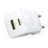 СЗУ Baseus Palm Fast Charger 20W (1USB-A/1C) + кабель Type-C to Type-C (P10111608) – Moon White. Фото 3 из 6