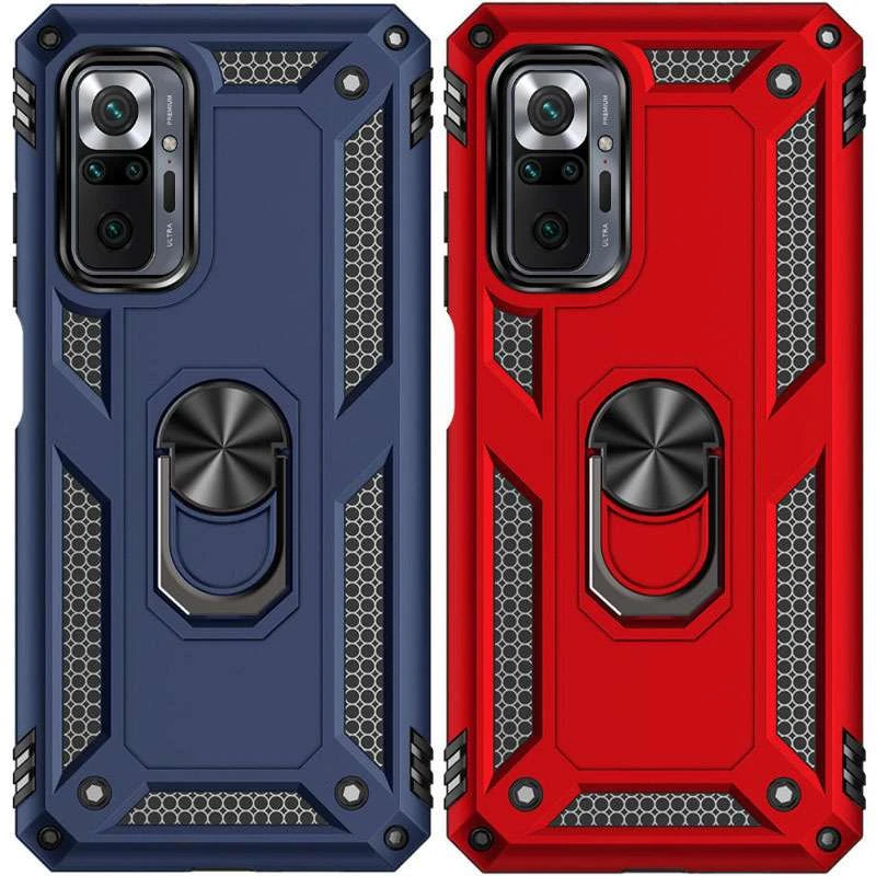 

Протиударний чохол Serge Ring з кільцем на Xiaomi Redmi Note 10 Pro