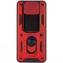 Ударопрочный чехол Serge Ring с защитой камеры для Xiaomi Poco X3 NFC / Poco X3 Pro – Красный. Фото 3 из 5