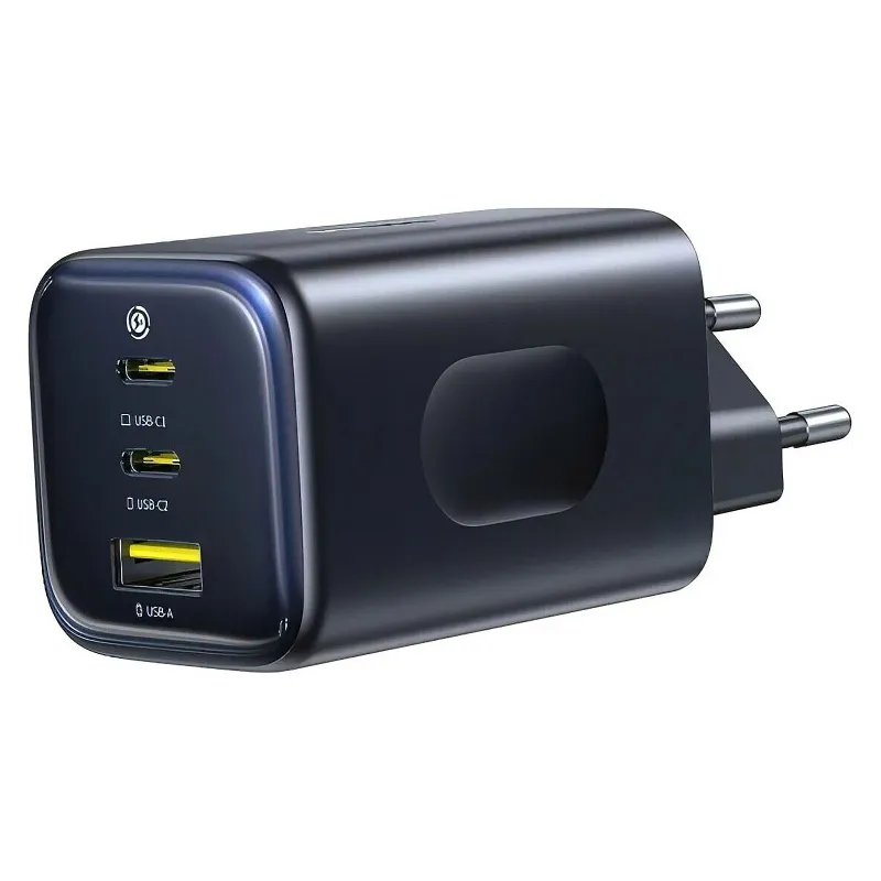 МЗП Baseus PicoGo AE11 Fast Charger 67W (1USB-A/2C) (E01212) – Cosmic Black. Фото 4 з 4