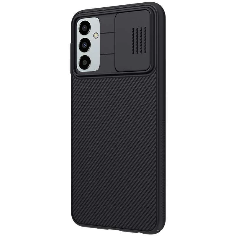 Карбоновая накладка Nillkin со шторкой для камеры для Samsung Galaxy M13 4G – Черный / Black. Фото 3 Карбоновая накладка Nillkin со шторкой для камеры для Samsung Galaxy M13 4G – Черный / Black. Фото 3 из 5