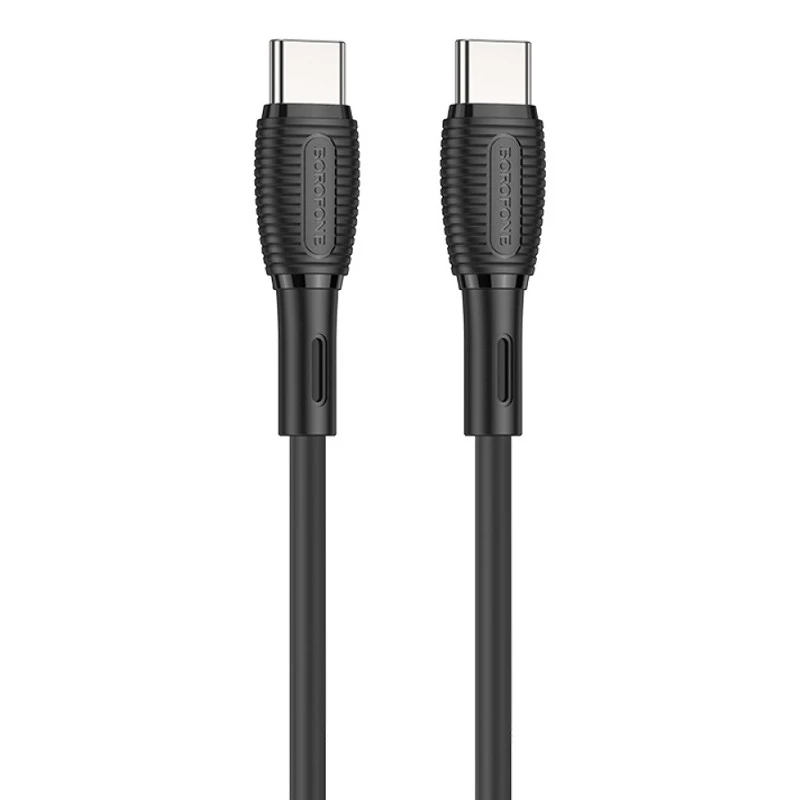 

Дата кабель Borofone BX86 Advantage Type-C to Type-C 60W (1m) (Black)