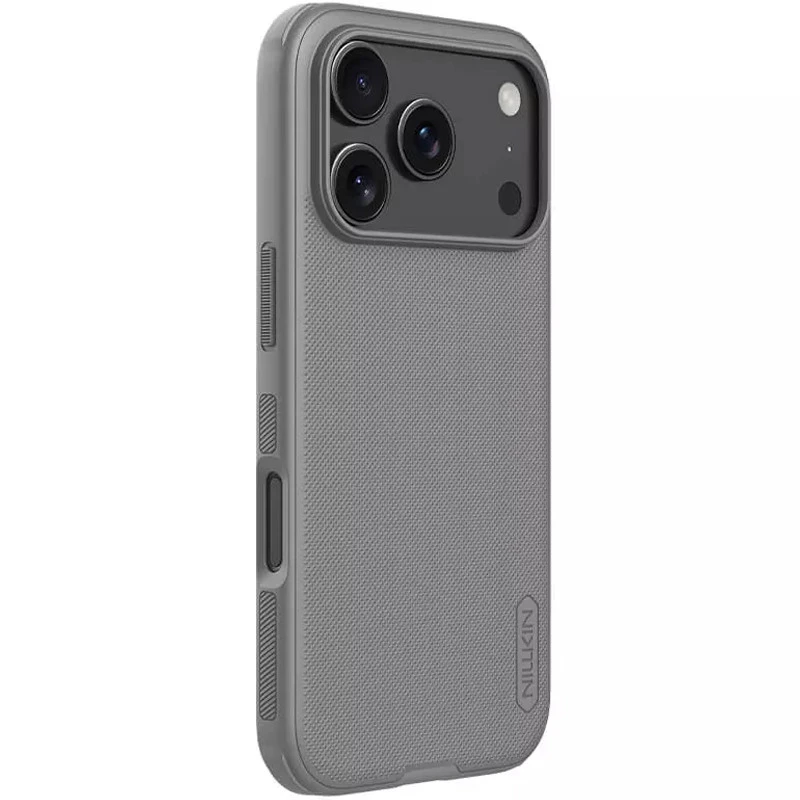 Пластикова накладка Nillkin Pro на Apple iPhone 17 Pro Max (6.9") – Titanium gray. Фото 1 з 5