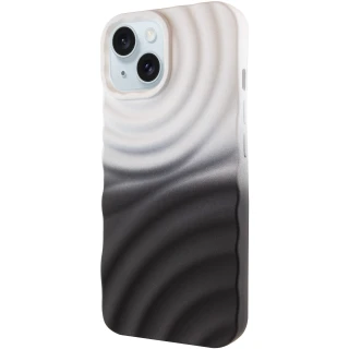 Чохол TPU ColorWave для Apple iPhone 15 (6.1") — White / Black