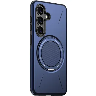 TPU+PC чехол Kalebol Magnetic Case для Samsung Galaxy A18 — Blue