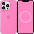 Чохол Silicone case (AAA) with Magsafe and Animation для Apple iPhone 16 Pro – Peony. Фото 1 з 3