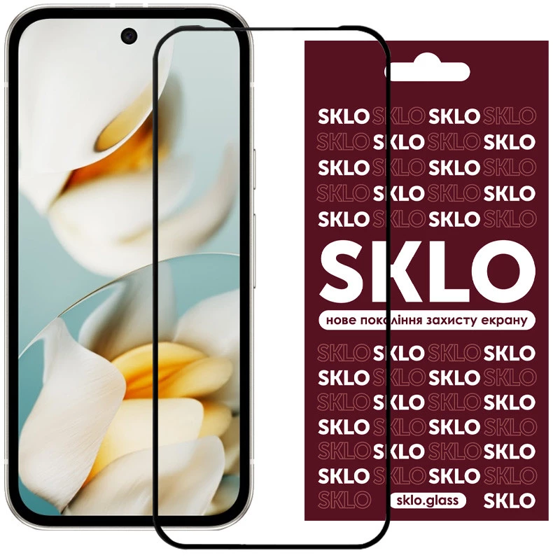 Захисне скло SKLO 3D Google Pixel 9a фото 1 Захисне скло SKLO 3D Google Pixel 9a фото 1 з 2