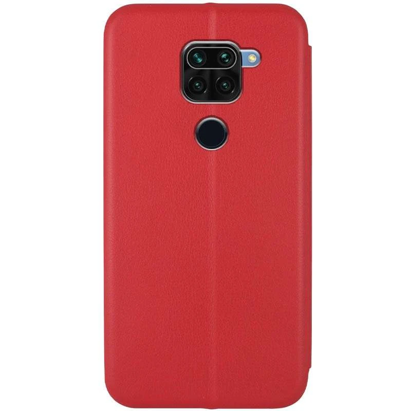 Чохол-книжка класичний на Xiaomi Redmi Note 9 / Redmi 10X – Червоний. Фото 2 з 5