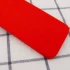 Чехол Silicone Case Square L с защитой камеры для Apple iPhone SE (2020) – Красный / Red. Фото 2 из 3