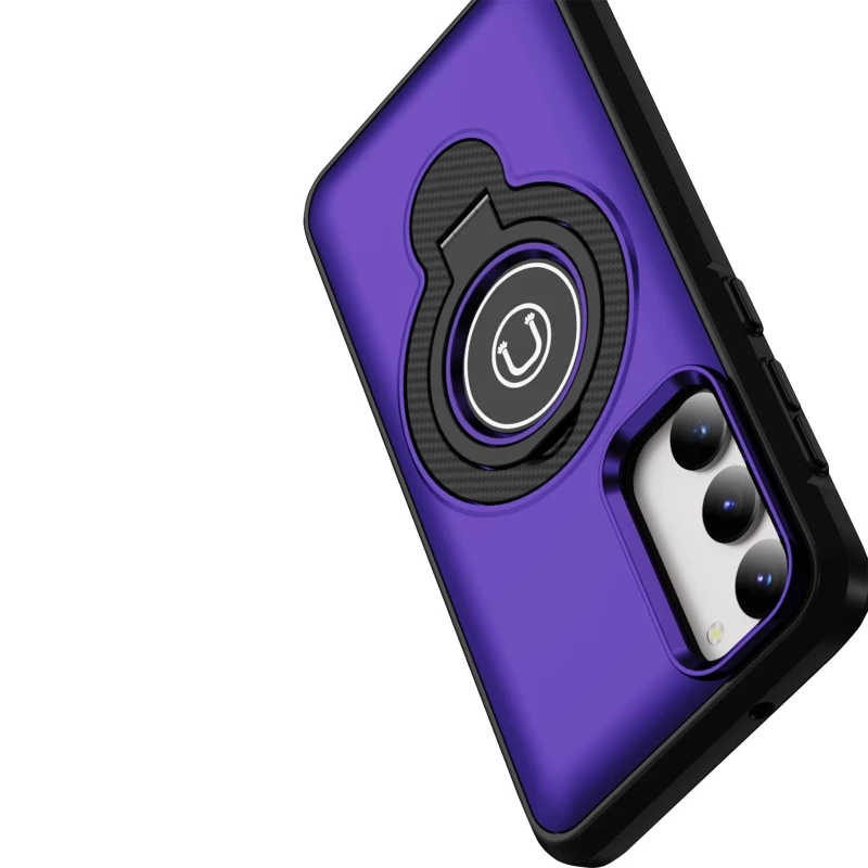 TPU+Textured PC Magnet для Samsung Galaxy S23+ – Purple. Фото 4 из 4