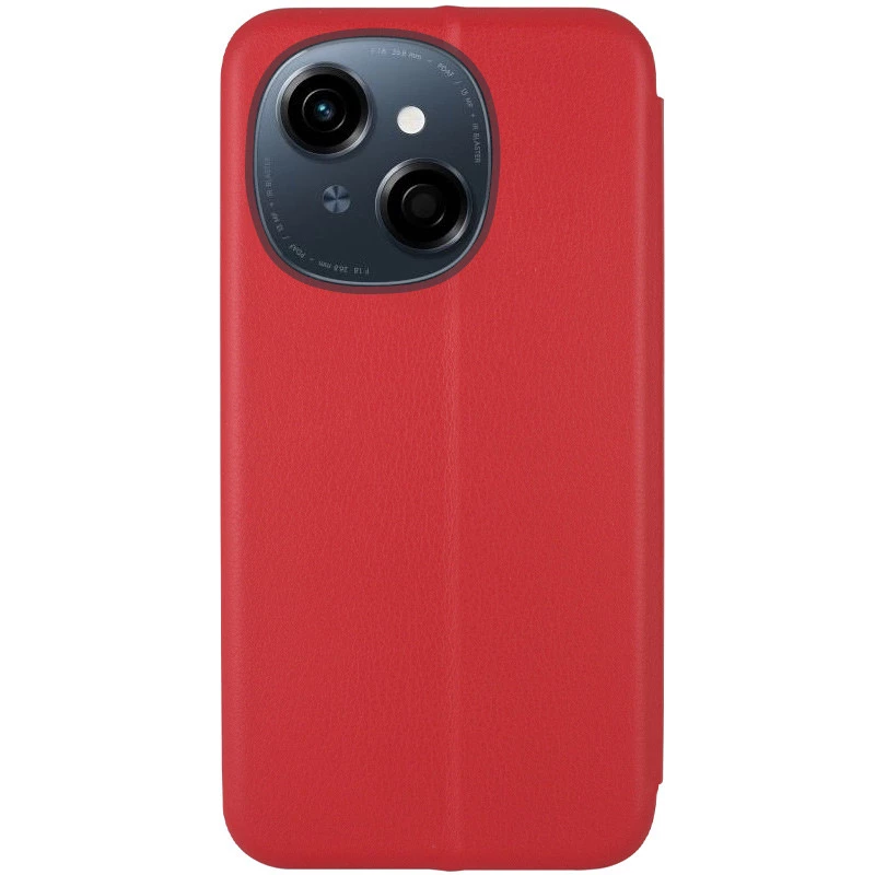 Чехол-книжка классический для TECNO Spark Go 1 – Красный. Фото 2 из 3