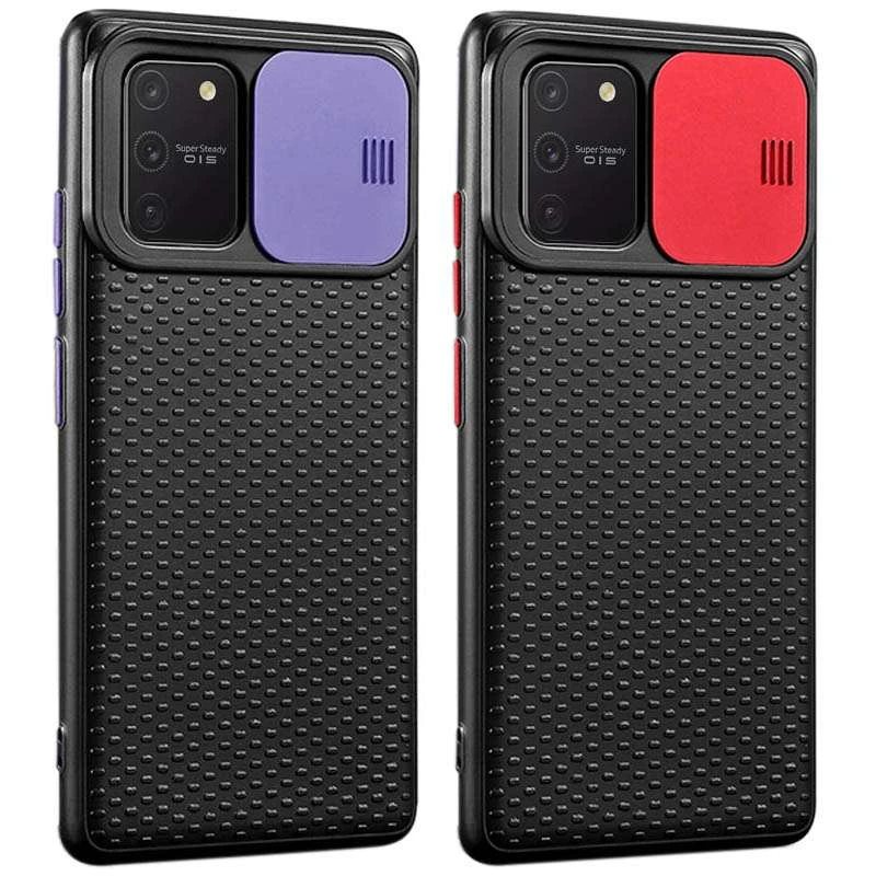 

Силіконовий чохол зі шторкою для камери на Samsung Galaxy S10 Lite