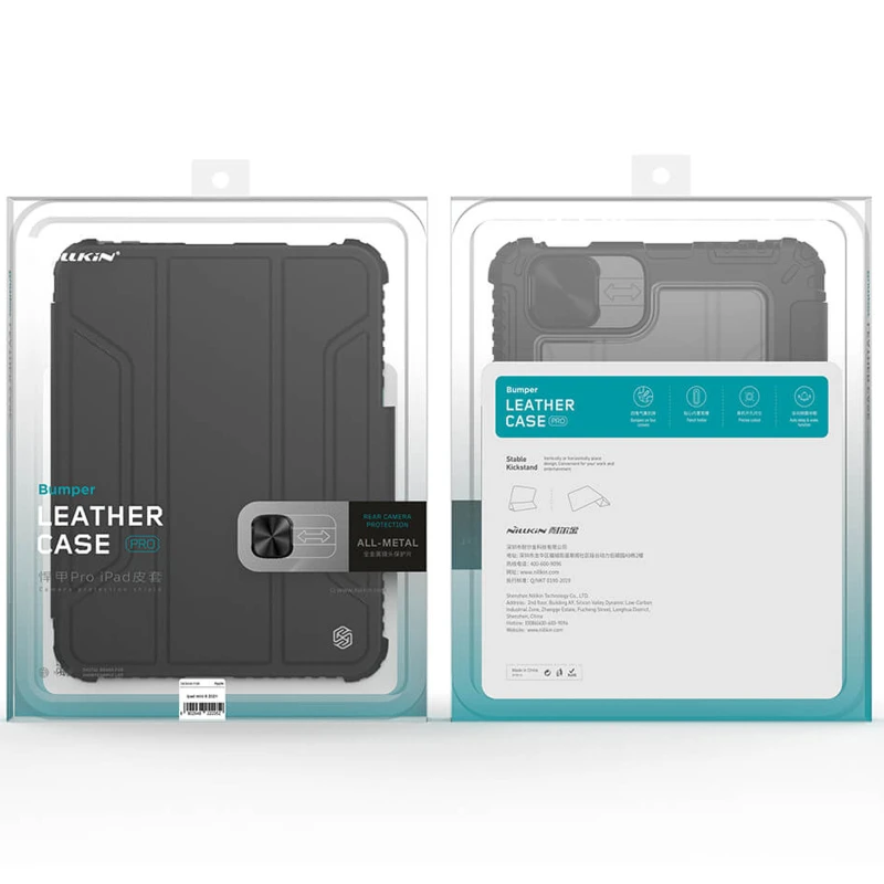 Противоударный чехол с усиленными углами Nillkin Bumper Pro на Apple iPad Mini 6 (8.3") (2021) – Black. Фото 6 из 6