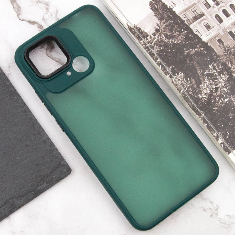 Чохол TPU+PC Lyon Frosted на Xiaomi Redmi 10C – Green. Фото 5 з 7