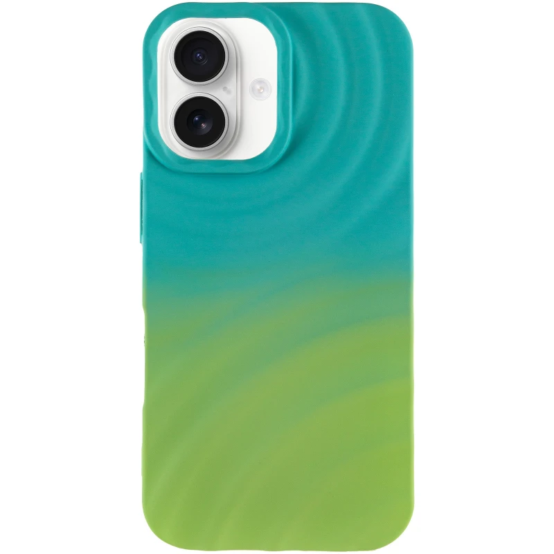 Чохол TPU ColorWave для Apple iPhone 16 – Marine Green / Mint. Фото 3 з 6