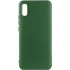 Чохол Silicone Cover Ummi Lakshmi (AA) для Xiaomi Redmi 9A – Зелений / Dark green. Фото 2 з 3