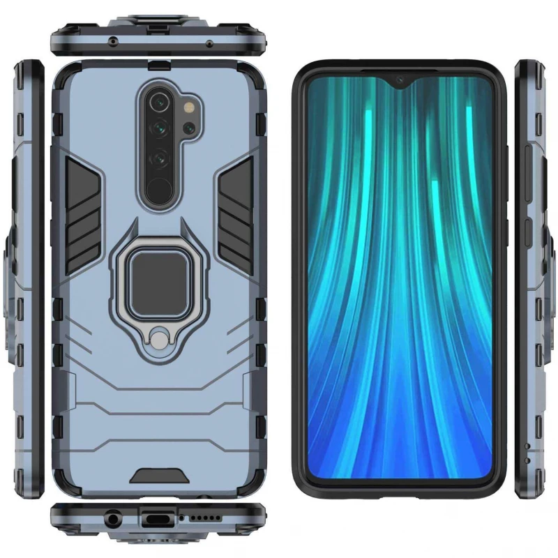 Протиударний чохол Transformer з кільцем на Xiaomi Redmi Note 8 Pro фото 7 з 8