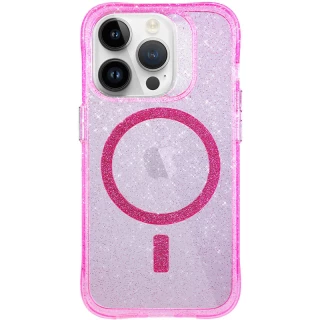 Звездный чехол с MagSafe на Apple iPhone 12 Pro Max (6.7") — Pink