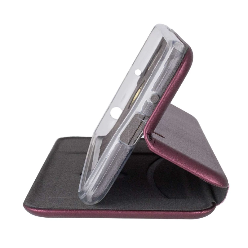 Чохол-книжка класичний на Xiaomi Redmi 6 – Бордовий. Фото 5 з 6