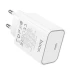 МЗП Hoco C143A Benefit PD20W (1USB-C) – White. Фото 7 з 8