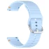 Силіконовий ремінець Wavy для Smart Watch 20mm – Light Blue. Фото 2 з 2