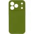 Чехол Silk Full Camera Protective (AA) NO LOGO для Apple iPhone 17 Pro (6.3") – Зеленый / Dark Olive. Фото 3 из 9