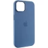 Чохол Silicone Case з металевими кнопками на Apple iPhone 12 Pro Max (6.7") – Синій / Blue Jay. Фото 2 з 9
