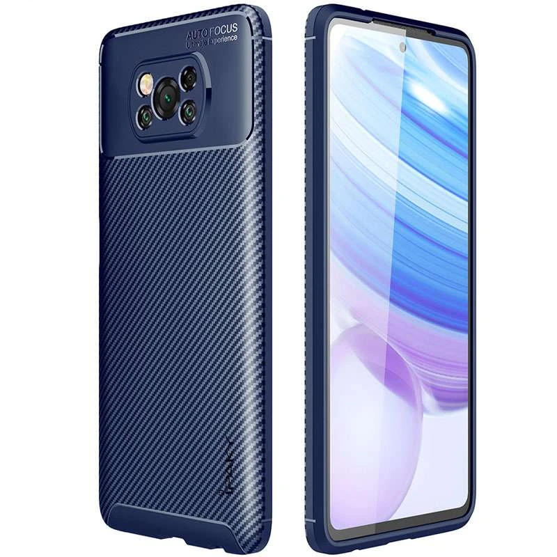 

Силиконовый чехол iPaky Kaisy для Xiaomi Poco X3 NFC / Poco X3 Pro (Синий), Синій