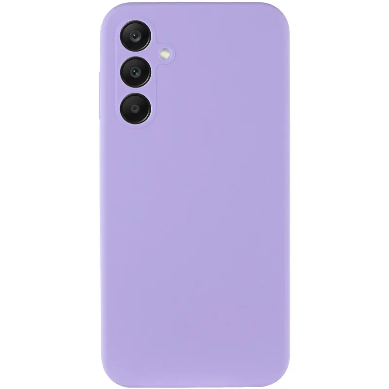 Чехол Silicone Case Lakshmi Premium з закритою камерою на Samsung Galaxy S26 FE – Сиреневый / Dasheen. Фото 2 из 4